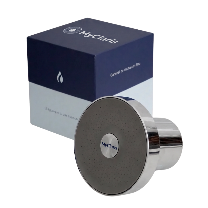 My Claris Shower® | Cabezal de Ducha con Filtro de 20 Etapas