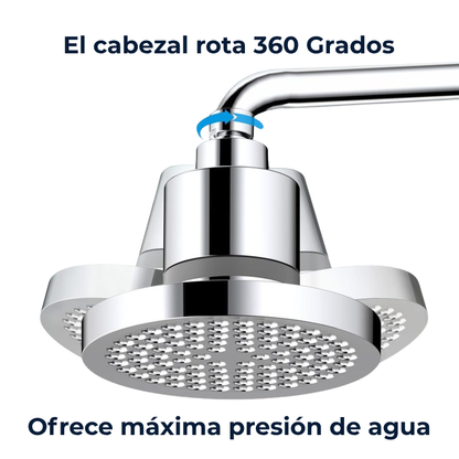 My Claris Shower® | Cabezal de Ducha con Filtro de 20 Etapas